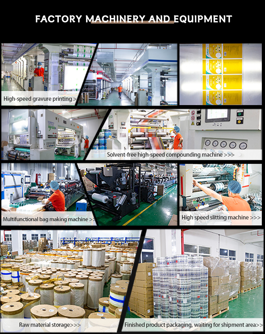 Hot Sale Custom Logo Printed Packaging Film 24H Quote FDA Certified