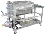 Small Automatic Plate Press Filter Type Beer Wine Oil Filter Machine for Food