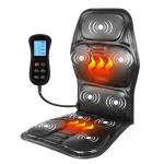 PU Material Shiatsu Massage Chair Pad , Shiatsu Massage Seat Cushion Double