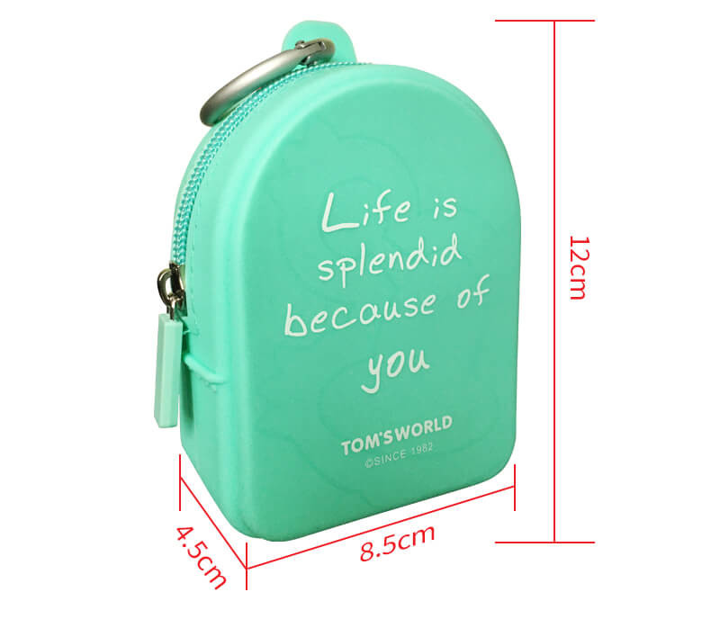 Outdoor Portable Large Capacity Silicone Makeup Bag Waterproof Silicone Storage Bag