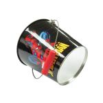 Multipurpose Gourmet Tin Popcorn Bucket Rustproof Lightweight