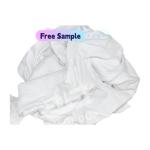 Industrial cleaning 100% cotton White Knit Wiping rags Used T-shirt Good oil