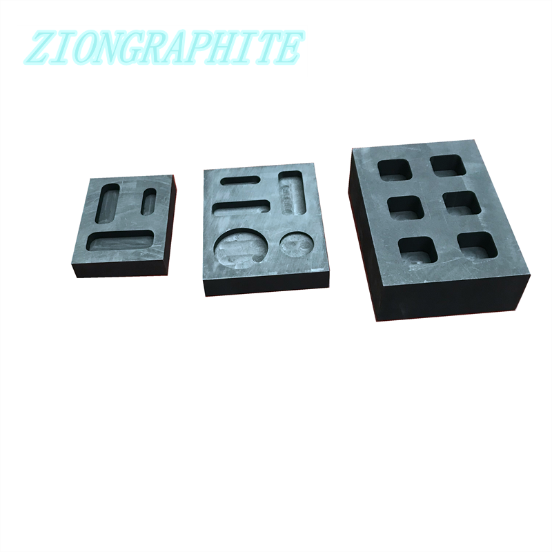 Long Service Time Black Graphite Tank Furnace Jewelry Casting Mold Crucible Melting Tool Ingot Mold