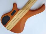professional active electric bass guitar neck through body bass guitar with