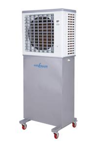 Quality Evaporative Water Cooling Fan 0.38kW 9000m3/H 24 Hours Timer Off wholesale