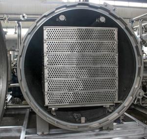 Quality Industrial Pressure Vacuum Autoclave Retort Sterilizer For Mushrooms Cultivation wholesale
