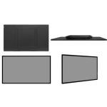 500cd/M2 Brightness Wall Mounted Digital Signage TV Display For Cinemas Resorts