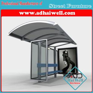Quality Public Furniture Good Design Bus Stop Shelter Station wholesale