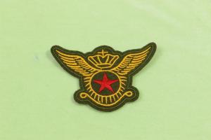 Quality Nondeformed 3D Embroidery Patches , Personalised Embroidered Badges wholesale