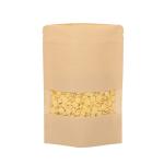 Moisture Proof Zipper PET 440g Kraft Paper Pouches