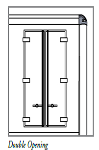 0.295 W/m2 C K Value Refrigerated Semi Truck Trailer for Frozen Meats and Chill Foods