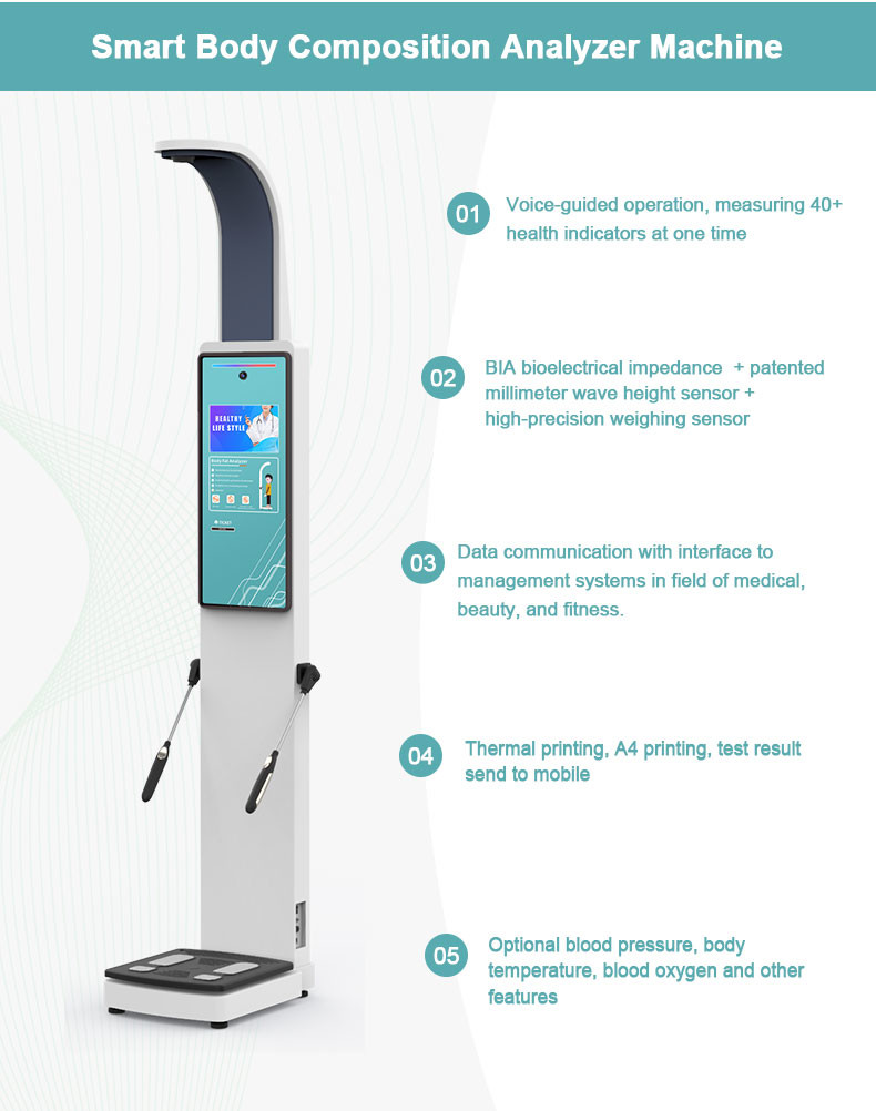 Professional Body Composition Analyzer Body Fat Analyzer Machine