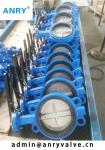 Pneumatic Actuator Stainless Steel Soft Sealing NBR EPDM Seat Butterfly Valve