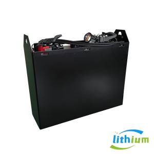 Quality Power Output 25.6V 500kg Black Heavy Duty Lorry Battery With Long Cycle Life wholesale