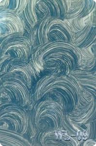 Quality 1220x2440mm Gray Green Whirlpool Cast Acrylic Sheet Home Door Window Decor wholesale
