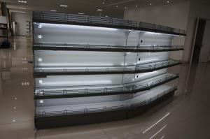 Quality Supermarket Cosmetics Display Racks Retail Gondola Shelving ISO9001 Certification wholesale