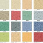 Indoor Waterproof Homogeneous Vinyl Floor Non Slip For Hospital