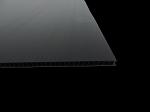 SGS Antistatic PP Hollow Corrugated Sheet Black Color