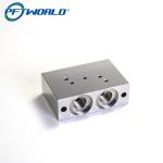High precision custom electroplated stainless steel milling parts