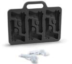 Silicone manufacturer Silicone mold 6 cups hand gun shape Silicone ice mold SB