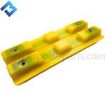 Road Construction Polyurethane Rubber 300*130-50P Three Ribs M12 Screw Holes