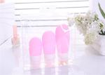 FDA Silicone Travel Bottle Set Custom Color Food Grade silicone baby bottle