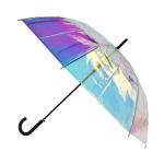 Auto Open Holographic Mylar Magicbrella POE Umbrella