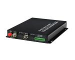 1080p 2 Channel 3G-SDI fiber video converter rs485+1Channel Forward Audio Single