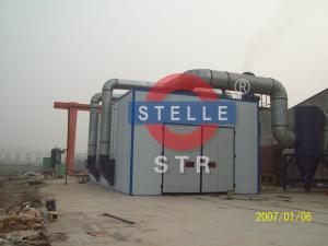 Quality Air Sandblasting Room / Mobile Sandblasting Booth Conveyor Recycling Castings wholesale