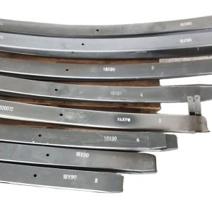 Quality WG9725520076-001-1 First 1St Piece Of Front Left Spring for Sinotruk HOWO 380hp truck Year 2005- OE NO. WG9725520076 1 wholesale