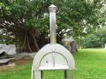 430 Stainless Steel Wood Burning Pizza Oven Easily Move