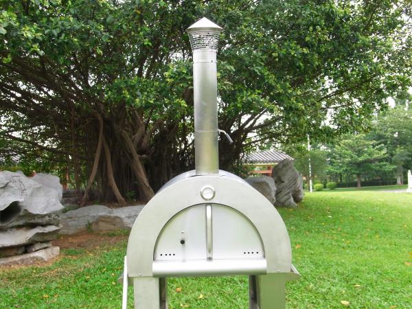 Cheap 430 Stainless Steel Wood Burning Pizza Oven Easily Move for sale