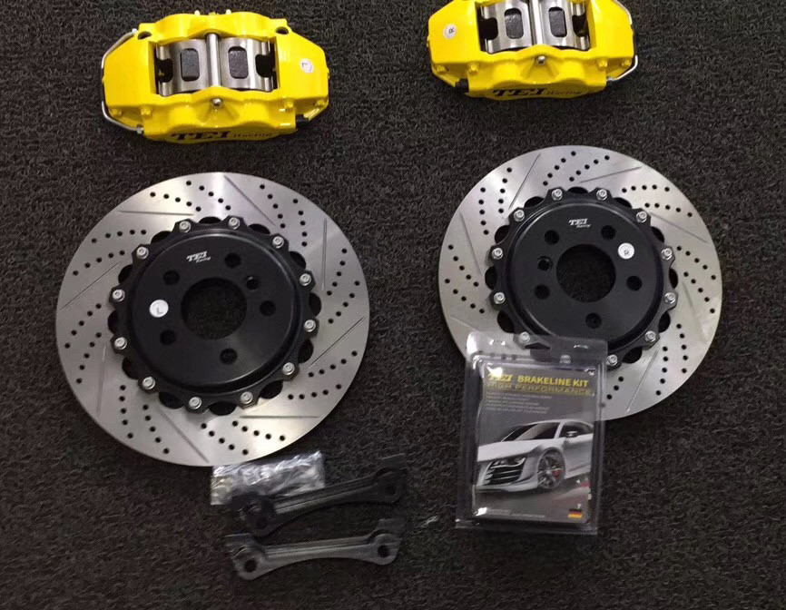 Mini R56 R53 R55 4 Piston BBK Brake Kit 300mm 330mm 345mm Rotor Front Wheel 16 Inch 17 Inch 18 Inch