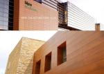 Fireproof Decorative Metal Wall Panels Exterior , 1220*2440mm ACP Composite