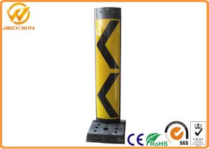 Quality 1100 Height Reflective Plastic Vertical Traffic Delineator Post with Yellow Jacket wholesale