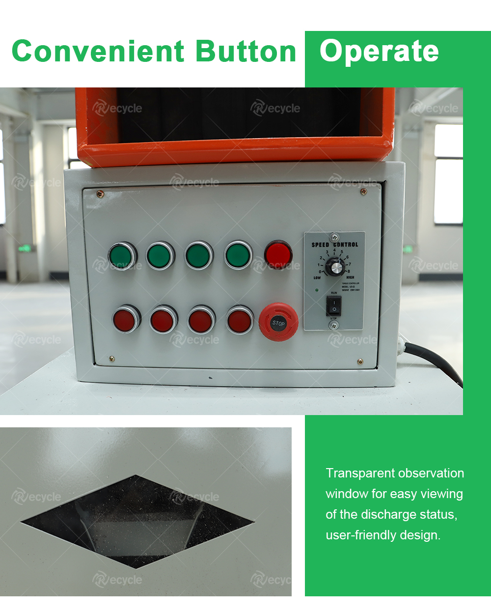 Waste Recycling Aluminum Cable Copper Wire Granulator Machine RSK-50 Sorting Rate 99%