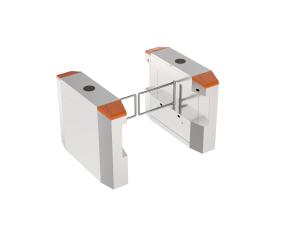 Quality Automatic Access Control Turnstile Gates 1100mm Removable Glass Swing wholesale