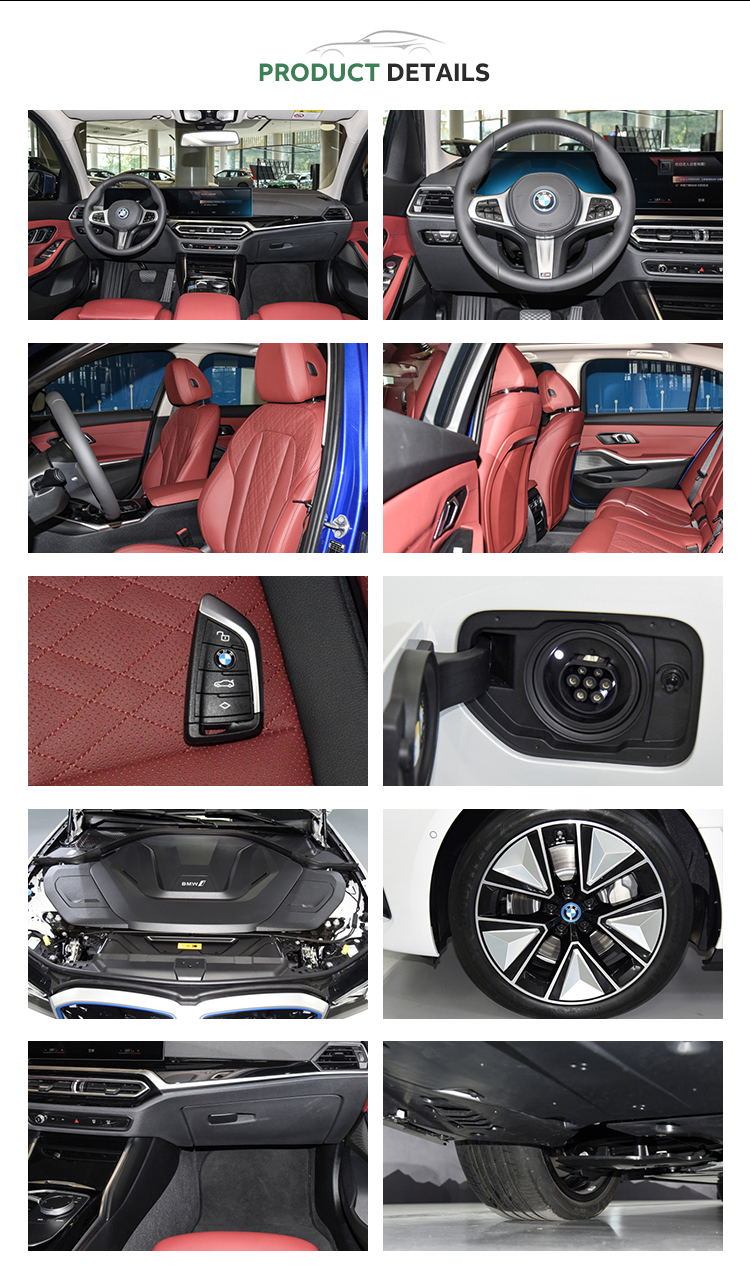 Max Speed 180km BMW i3 EV Boutique Car with 100% Electric Energy Type and 250 kW