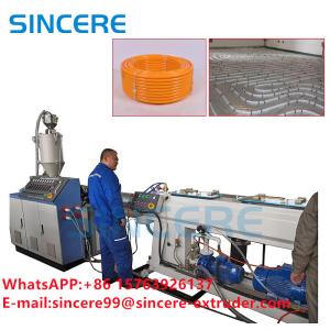 Quality PB PEX PERT Plastic Pipe Extrusion Line For Corrugated Tube Manufacturing wholesale