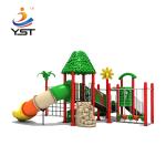 Children Aluminum Alloy Post Outdoor Plastic Slide Kindergarten Equipment