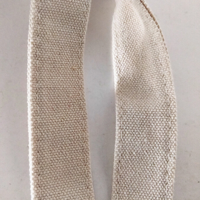 Natural Color 100% Organic Cotton Canvas Tote Bag