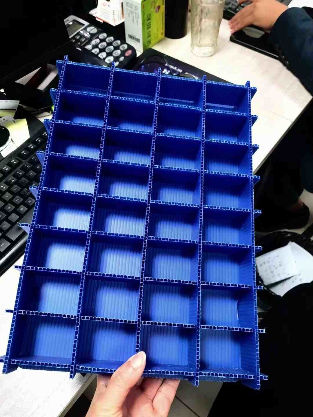 Plastic Dividers Box Turnover PP Hollow Sheet Anti Pressure Shakeproof