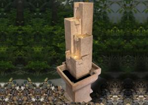 Quality Light Luxury Garden Decor Sandstone Water Fountain wholesale