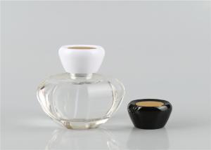 Quality Fashion Crystal Small Glass Perfume Bottles , Clear Empty Perfume Bottles wholesale