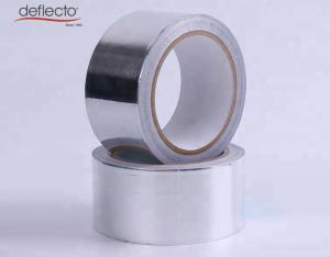 Quality High Adhesion Aluminum Self Adhesive Tape / Air Duct Tape 75mm Width wholesale