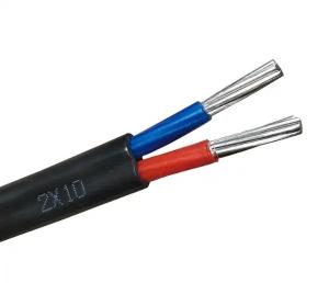 Quality 450/750V Aluminum PVC Stranded Core Flat Twin Electrical Wire in JB/T 8734.2 Standard wholesale
