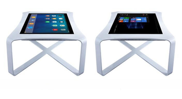 Metal 32" inch android interactive table digital advertising game touchscreen table smart table multi touch OEM/ODM