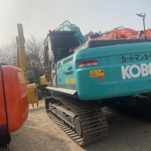 Quality Kobelco SK200 SK210 Crawler Excavator with 0.8m3 Bucket Capacity and 114KW Power wholesale