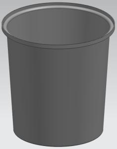 Quality Round 300L Bucket Mould High Hardness 840x665x850mm wholesale