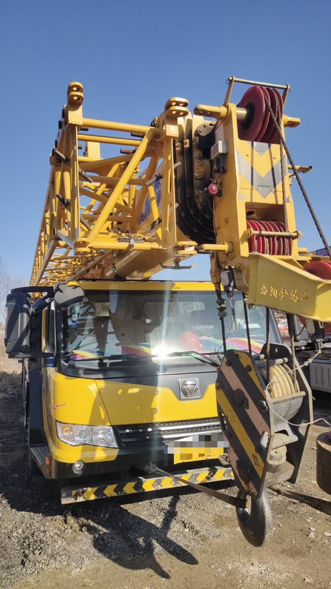 Used XC MG Mobile Truck Crane 35 Tons For Construction Company Inventory Direct Sale